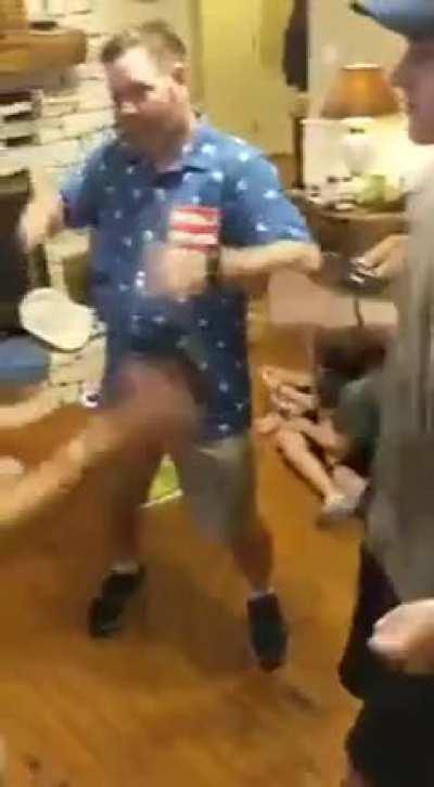 My family being supportive