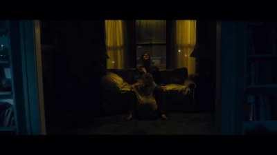 Staying over at your friend's house and while you are sleeping, his hot mother Emilia Clarke wakes you up because she is horny and wants to suck your cock...