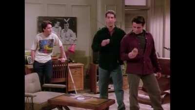 Lmao gotta love that Chandler smile