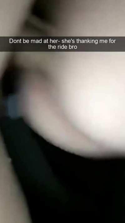 Gratitude the only way she knows how