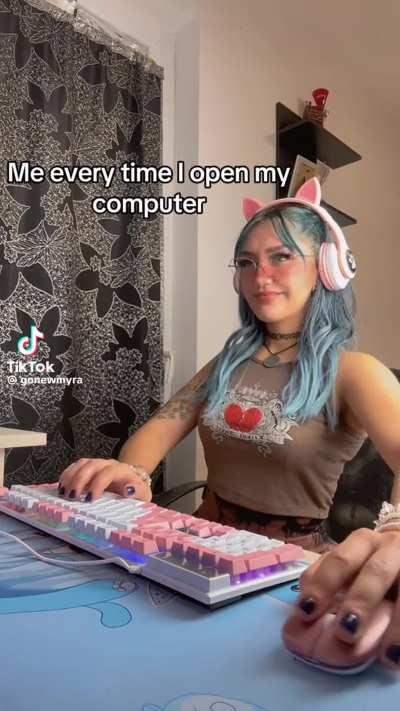 I always end up touching myself at the wrong times