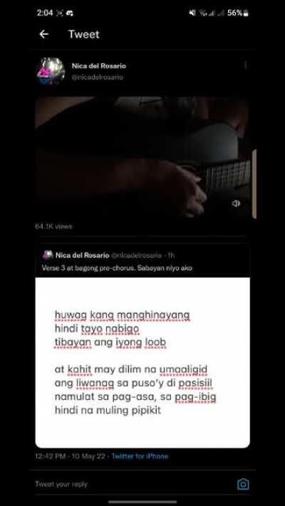 Rosas new pre chorus #HindiPaTaposAngLaban