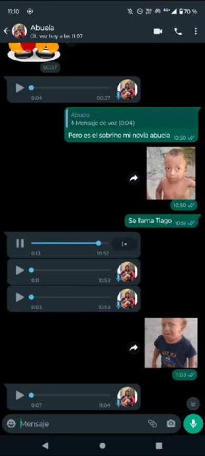 Les presento a mí abuela