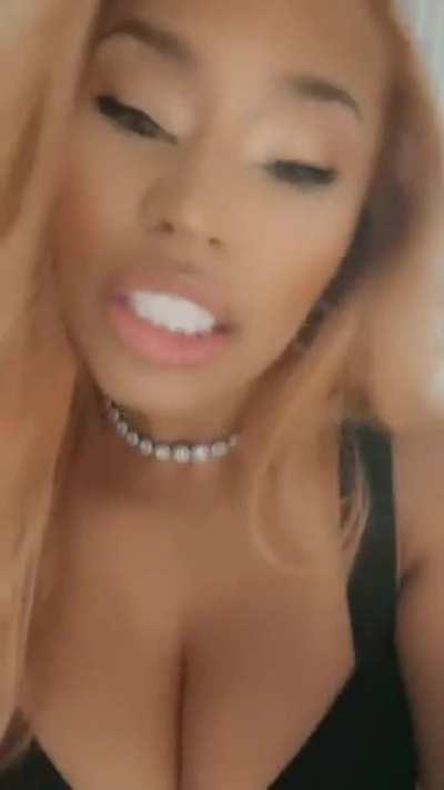 Flaunting her tittys pt. 2