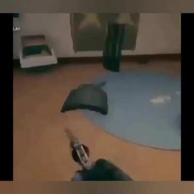 OMG he's just disappeared!?!?