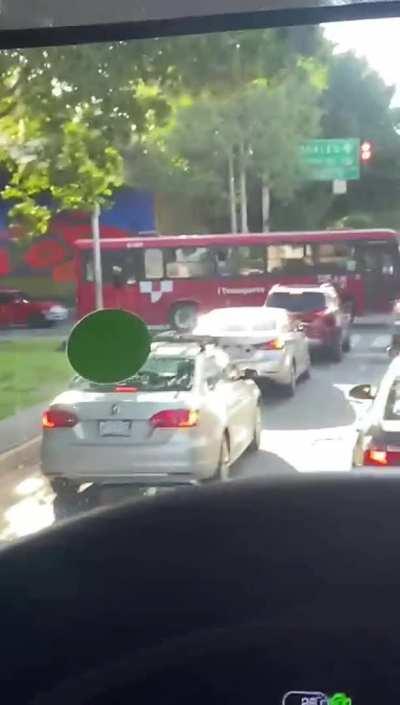 Traffic sucks, and so does she