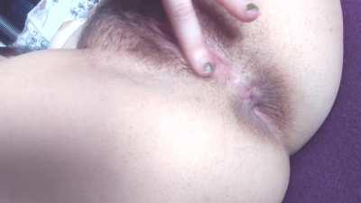 Your blue-haired princess is wet and needy for you.