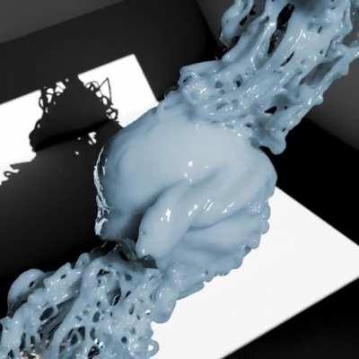 Viscosity gets higher the closer to the sphere it gets.