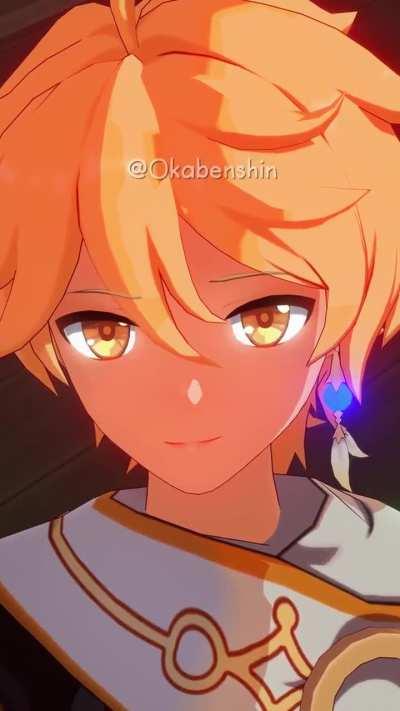 Just a glare is enough~~~ (by @Okabenshin from Instagram)