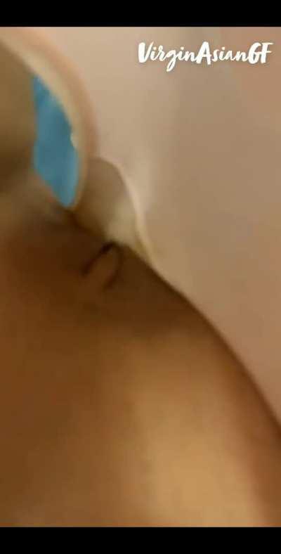 [SELLING][18f] My Japanese schoolgirl panties are always soaked in my virgin pussy juice...if you want a taste, DM/message me.