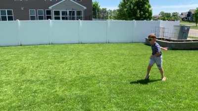 While I do a Handstand