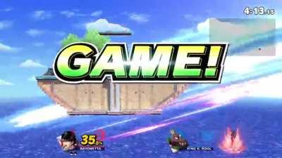 It's about sending a message...