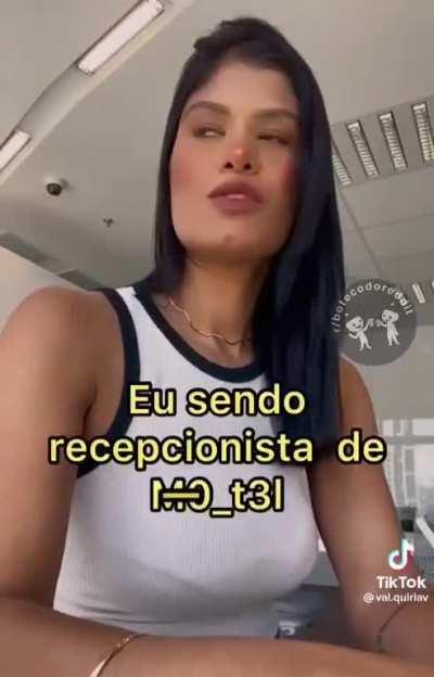 Recepcionista de motel