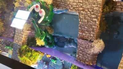 Turned a dead iMac into a night light for my son