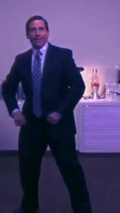 Micheal Scott vibing to THE FLAME 🔥🔥🔥