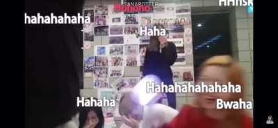 How I picture Twice reading my love letters.