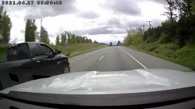 A Truck Stopping Short Story