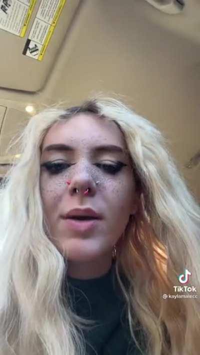 Someone put an airtag in her car.