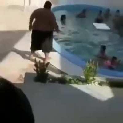 HMF while I empty this small pool of it's water....