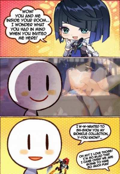 Yelan out there proving that sometimes fantasy and reality can both be just as satisfying