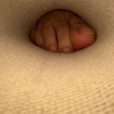 Tiny speck in my sock