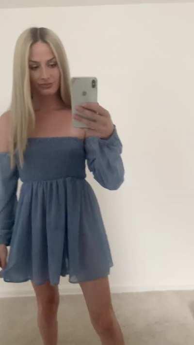 I was gonna wear this for my bday but i think my cock is too big 😂