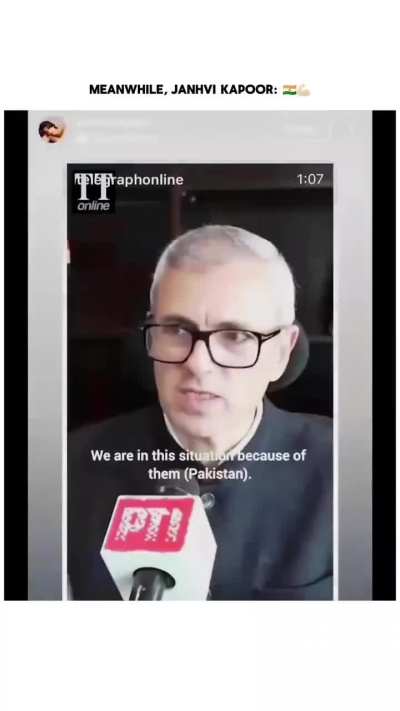 Pakistani reporter objectifies Janhvi Kapoor openly on Indian news channel