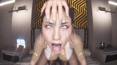 Hanako Arasaka & Futa Panam (Nyalicia) [Cybepunk 2077]