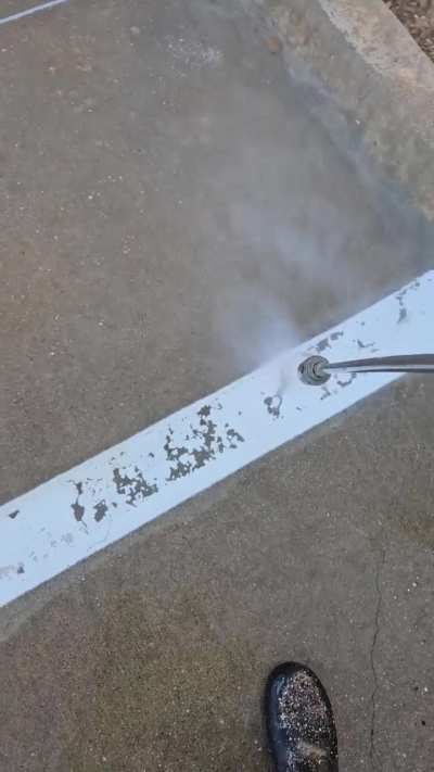 Prepping lines for striping