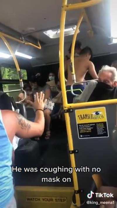 People are getting real tired of anti-maskers.