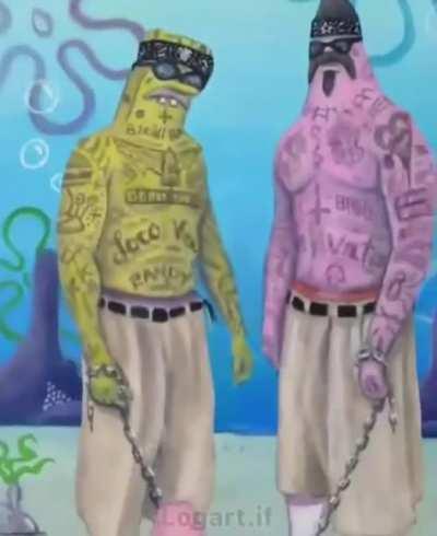 Gangster spunchbob