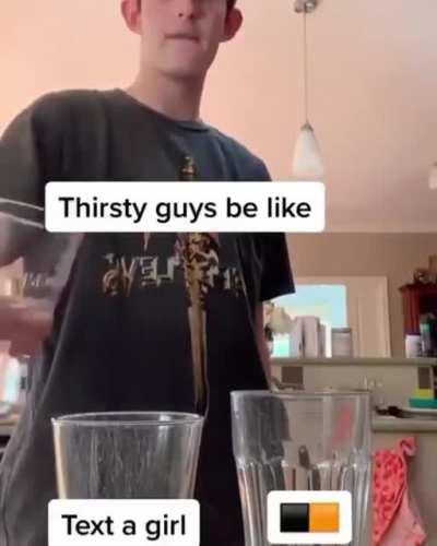 Thirsty fellas