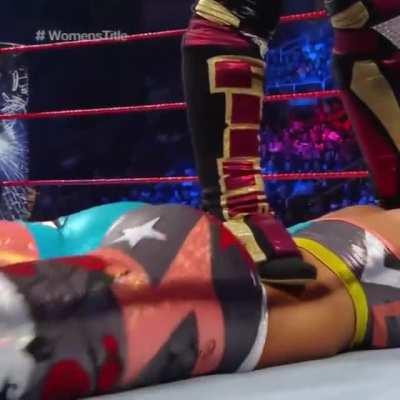 WWE Bayley Jiggle