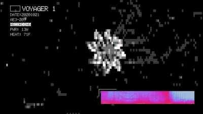 Leaked NASA Voyager 1 video (WARNING LOUD AUDIO)