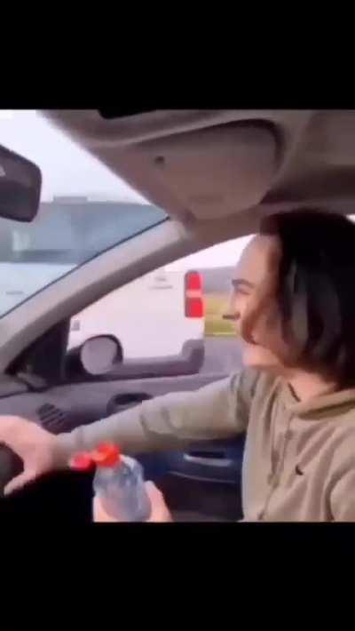 Awww he just want to hug him