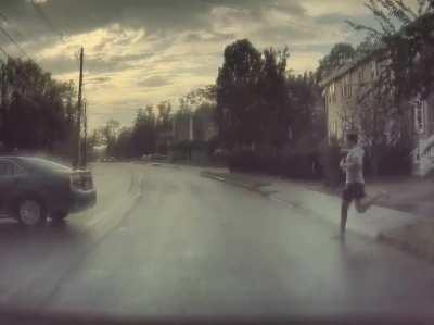 Not technically IN the car, but...