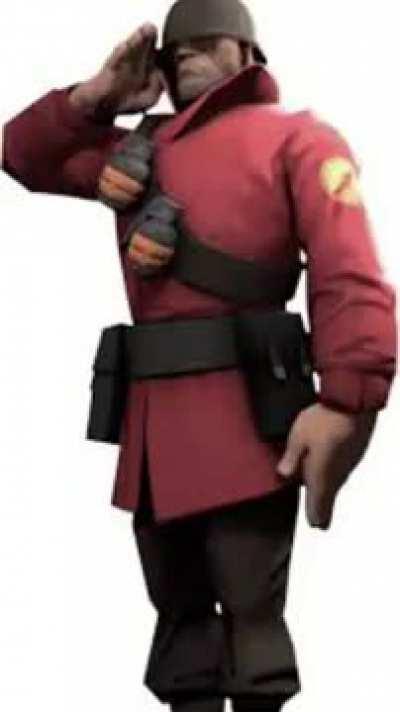 Soldier makes a good point