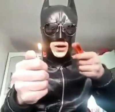 He&rsquo;ll never fight crime again.