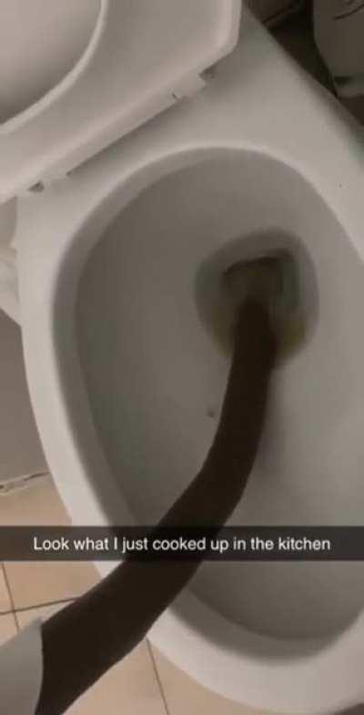 Look at the shit my brothers friend took