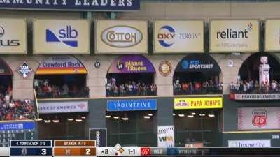 [Highlight] Spencer Torkelson drills a 2-run shot in Minute maid for his first homer of the year. Puts the Tigers up 5-2 in the 8th.