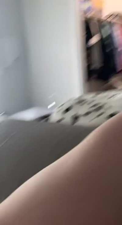 When will I look down and see you eating me out