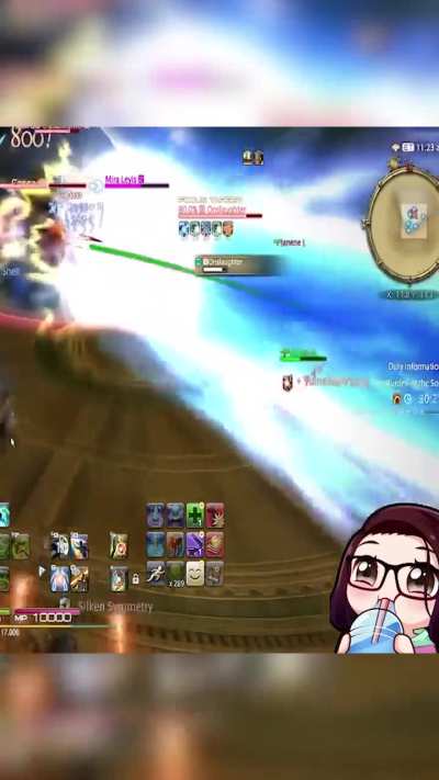 My healer just got atomized 😩