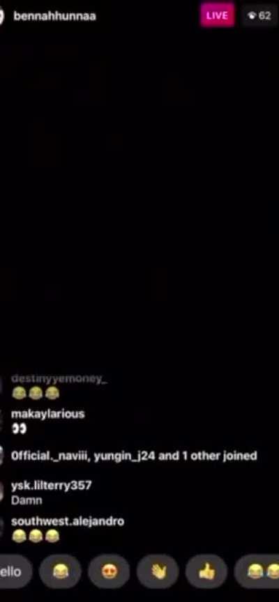 Cool kid harasses his ex on IG live