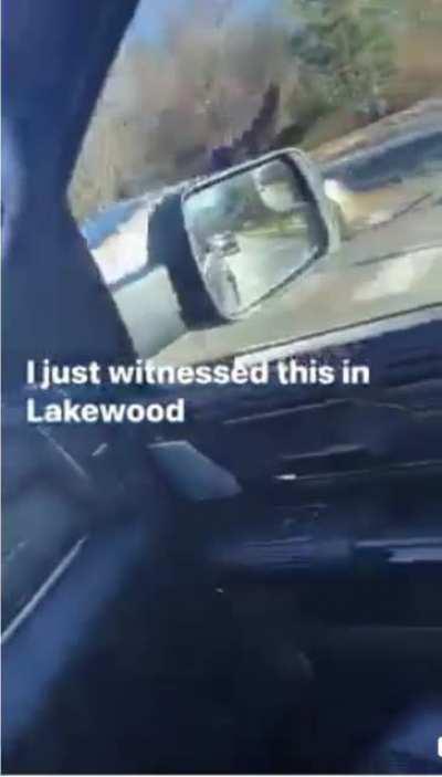 “Look at this, look at this”… the most reliable 4 door Sedan on road vs Hasidic Scooter rider