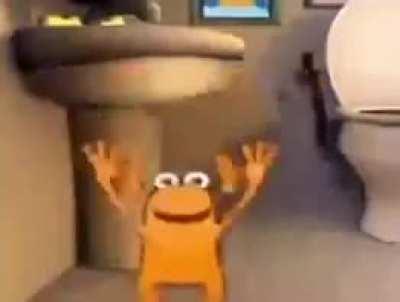 he found the toothpaste