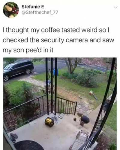 Coffe was never the same after that day