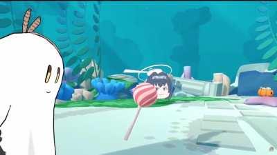 CALLI VS GURA ANIME BATTLE