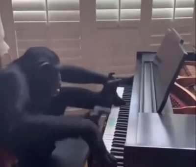 Holy shit Robbie Williams sucks ass at the piano, they made a movie about this guy?