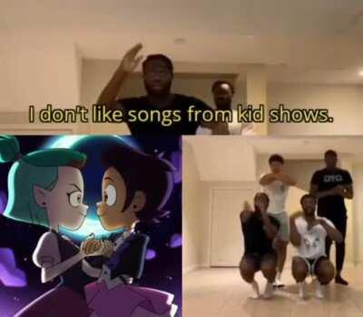 Say what you want about this show, no one is allowed to dislike Grom Dance song.