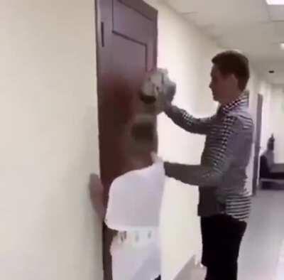 When the guy you thought was the fish of the table busts you out